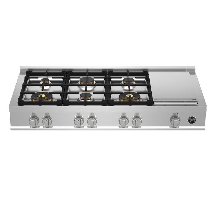 Bertazzoni 36 Professional Series Burner, Induction and Griddle Cooktop