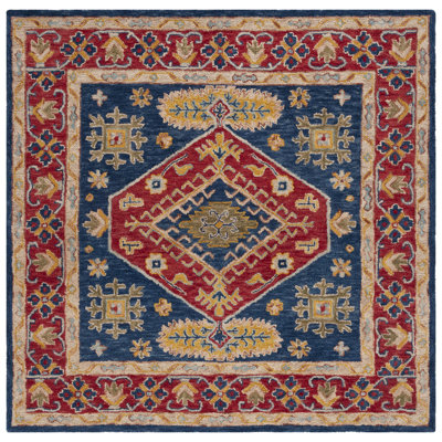 Donneta Hand Tufted Wool Oriental Rug