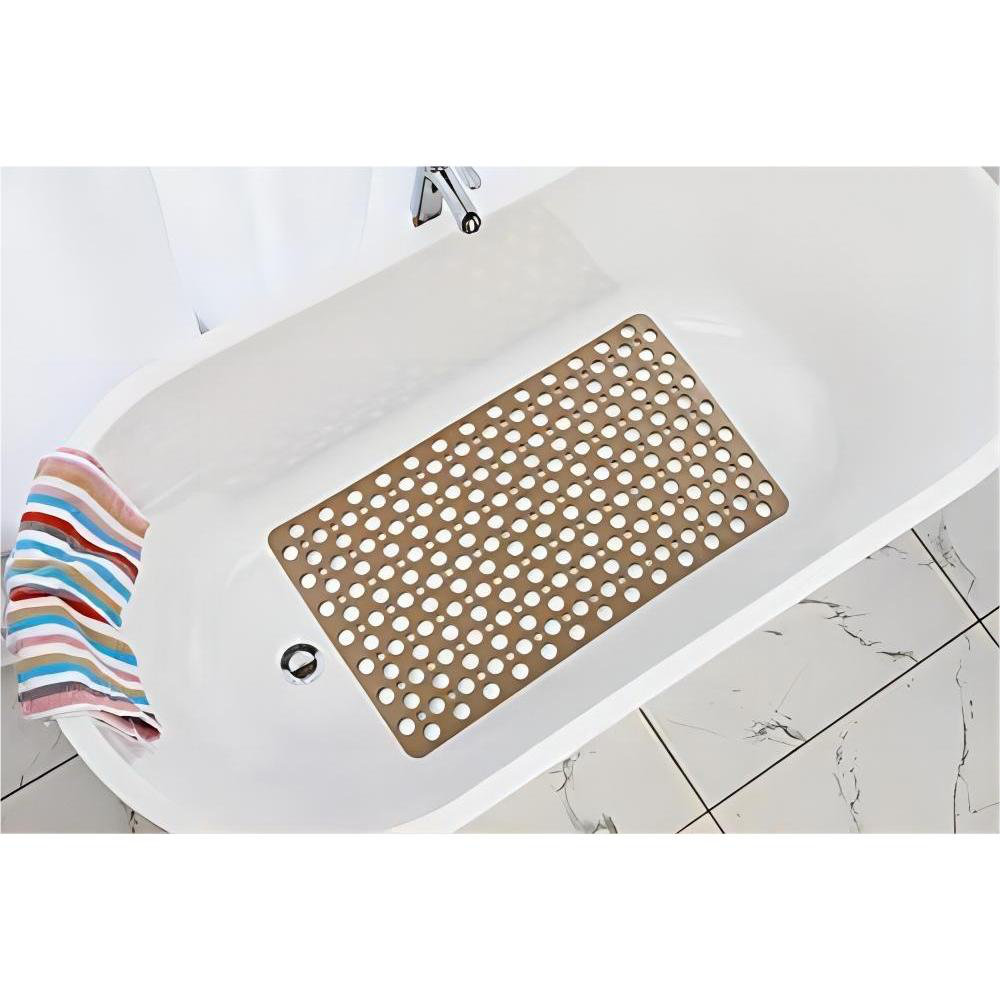 Symple Stuff Nonslip Bath Tub Shower Mat With Suction Cups, Extra Soft ...
