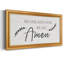 «Say amen», reproduction de photo sur toile simple-80703119