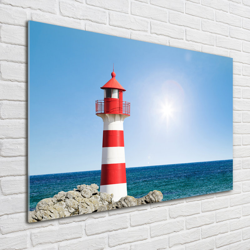 Lighthouse - No Frame Print on Glass