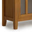 Armoire de rangement basse en bois Artisan-563476700