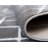 Glam Geometric Gray Silver Area Rug-97881535