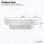 Table basse ovale élégante de 43,3 po-129190124