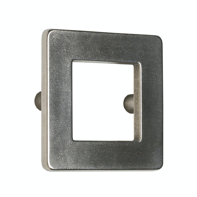 Fairmont Novelty Pull, White Bronze Brushed