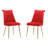 Magallanes 2-Piece Tufted Velvet Dining Chairs -643501233