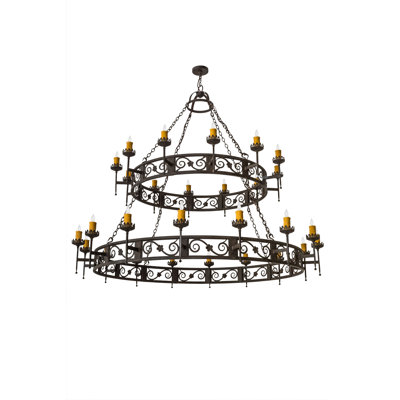 Majella 28 - Light Dimmable Empire Chandelier