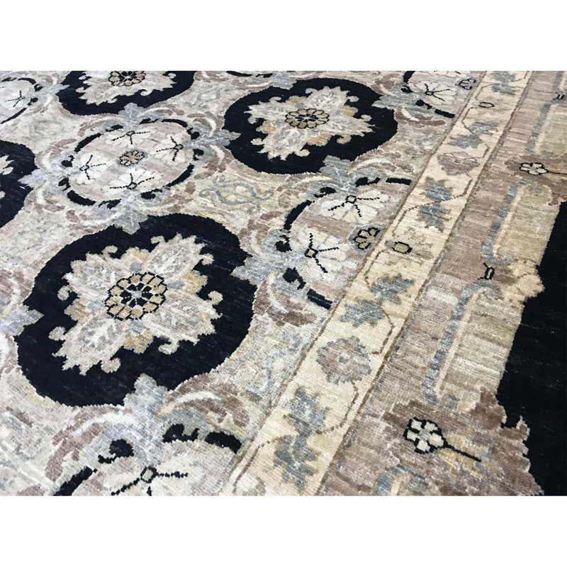 Wool Floral Area Rug