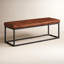 Banc en cuir véritable de 50 po et 55 po Pearson-1202275623-1140687361