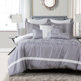 Levora Channel Geometric Shapes Comforter Set