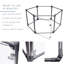 Enclos pour chien transparent, enclos pour animaux transparents, parc à 6 panneaux ajustable-90630757