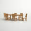 Ensemble repas d'extérieur 7 pièces Modway Marina-1480505311