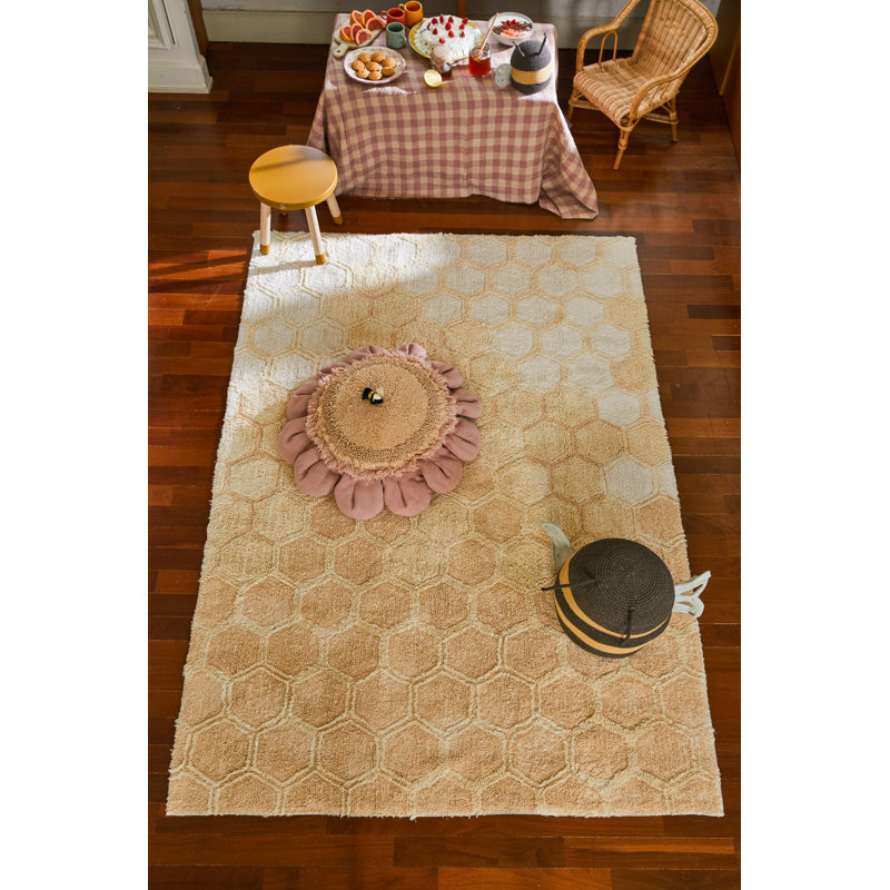 Washable Area Rug Sweet Honey