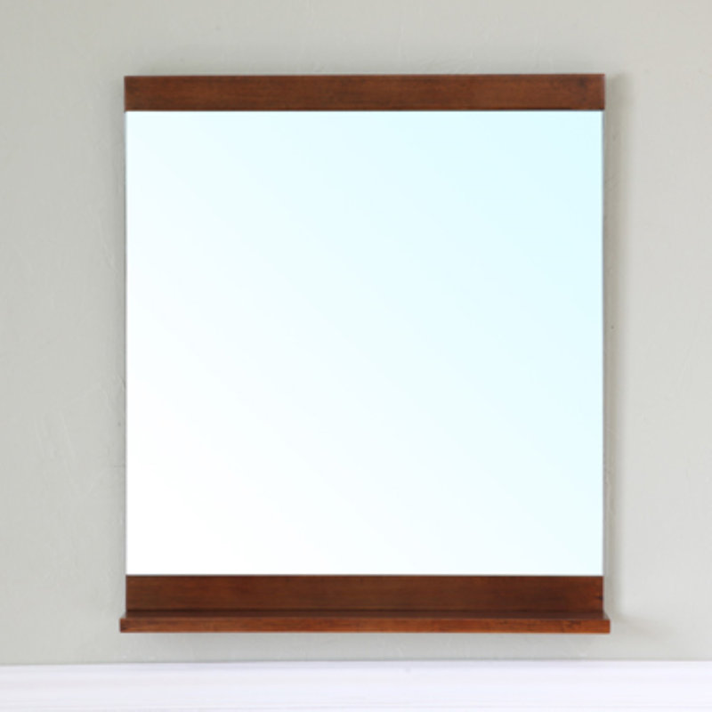 Solid Wood Rectangle Wall Mirror