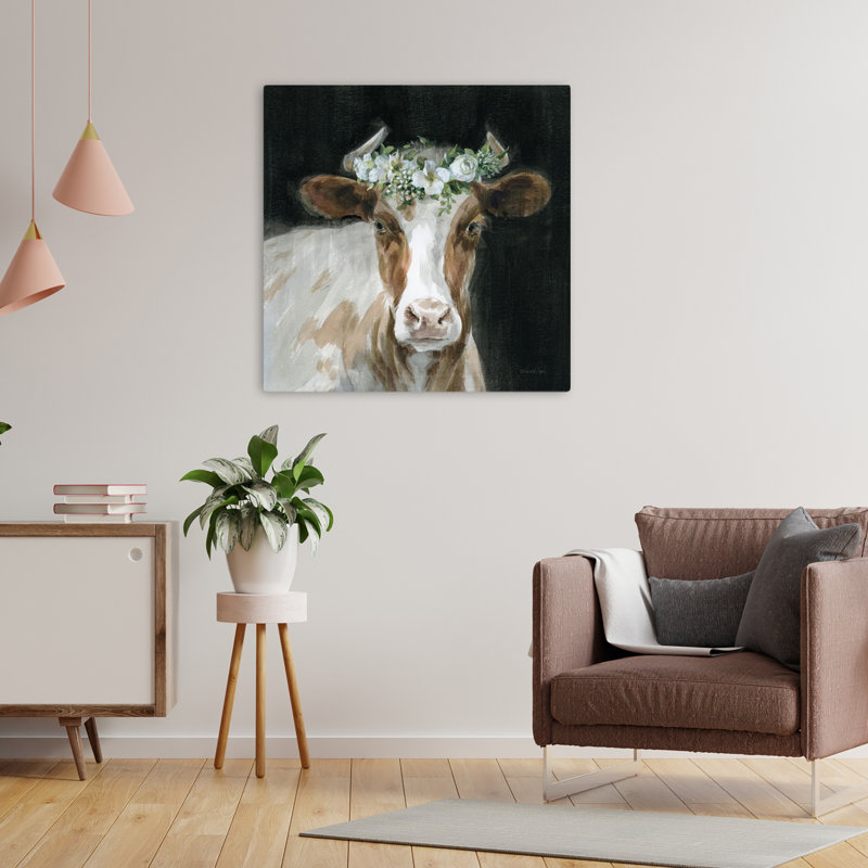 Barnyard Whimsy I Bohemian Floral, art fantaisiste, H 24 po x l 24 po