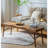 Brylynn Solid Wood & Cane Bench-629592664