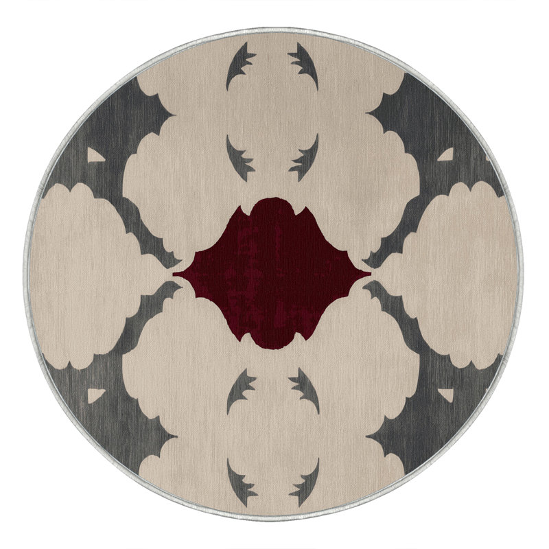 Polished Depth Rug, Round 5'