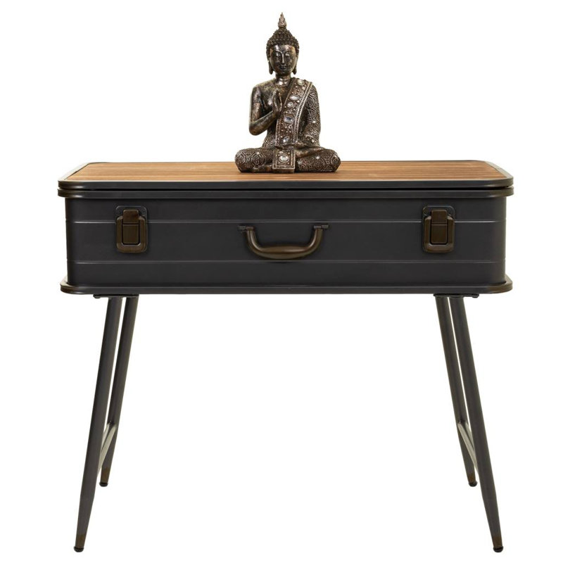 Freudenburg 80cm Solid Wood Top Console Table