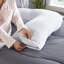 Slumberdown V-Shape Medium Support Specialist Pillows – Specialist Back Sleeper Pillow for Posture & Comfort