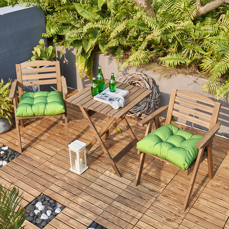 Outdoor 4'' Seat Cushion, Green