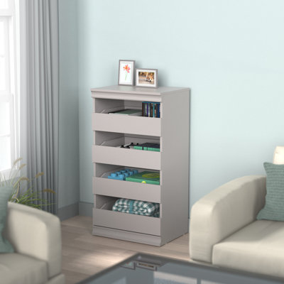 Modular Storage 21.38" W Drawer Unit with 4 Drawers
