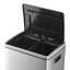 Black And Decker Stainless Steel Step On Recycling Bin - 40L