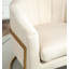 Fauteuil d'appoint ergonomique en velours pour la maison et le bureau-132397941