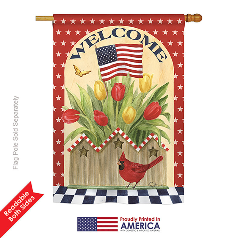 Drapeau maison en polyester 2 côtés olklahoma