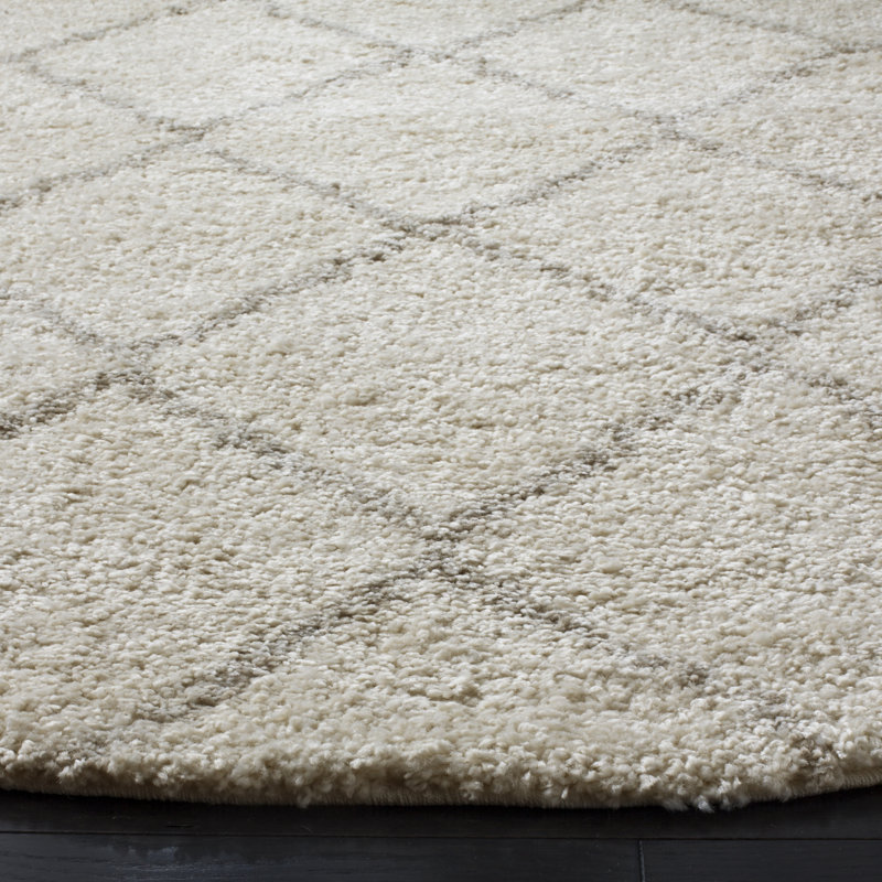 Agadir Performance Geometric Rug, Round 6'7"