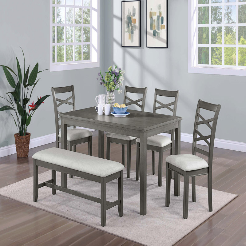 Table de salle à manger 6Pcs Furniture
