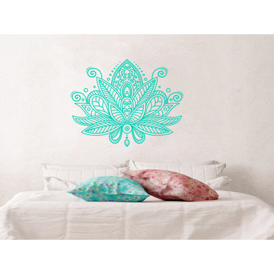 Décalcomanie murale fleur mandala lotus Estrella