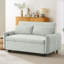 Canapé-lit 57,48 po 2 places avec 2 coussins et ports USB-262094594