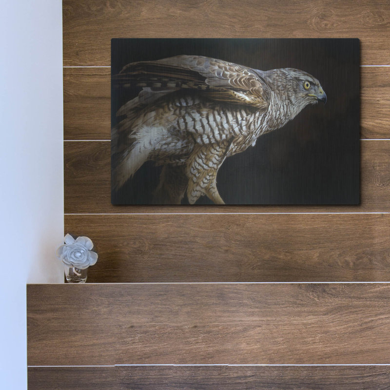 «Watchful» par Joh Naito, H 12 po x l 16 po