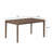 Rectangular Solid Wood Base Dining Table-897121360