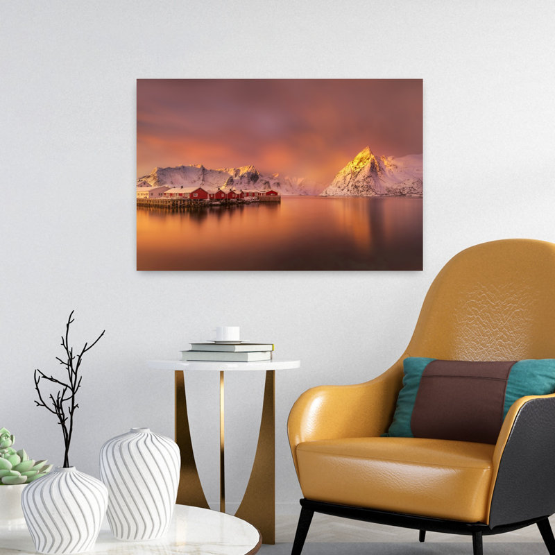 Contemporary Art Abstract Contemporary Architecture Wall Art by Baldea Victor-Emilian - Wrapped Canvas Print