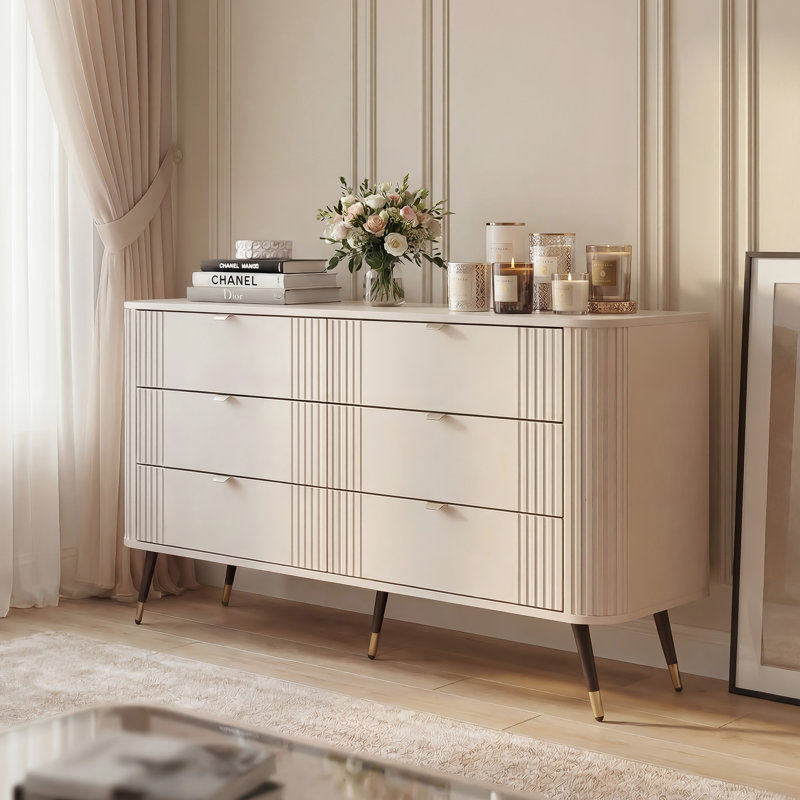 138 cm W Chest of 6 Drawers