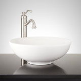 Sarasota Round Fireclay Vessel Sink