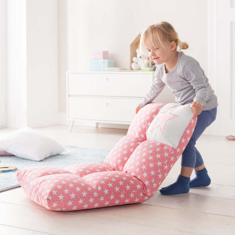 Sir Children's Foam Chair, Pink/White