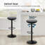 Pylesville Swivel Upholstered Adjustable Height Bar Stool-1318675220