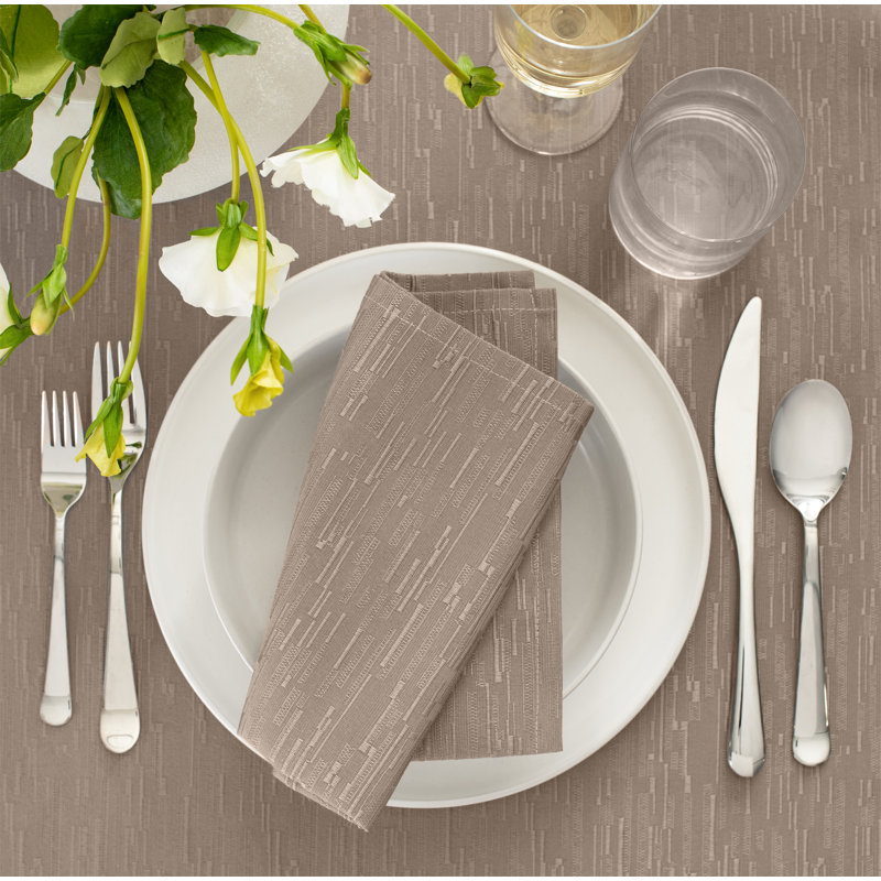 Serviettes de table Brosh, Taupe