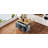 Kitchen Island With Modern Lines And Grey Blue Hue 54.62In Depth --358688513