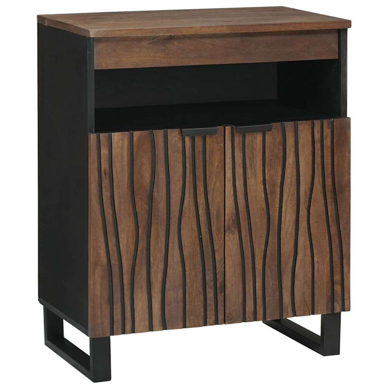 60cm Solid Wood Sideboard, Wood