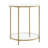 Doynton Glass Top End Table
