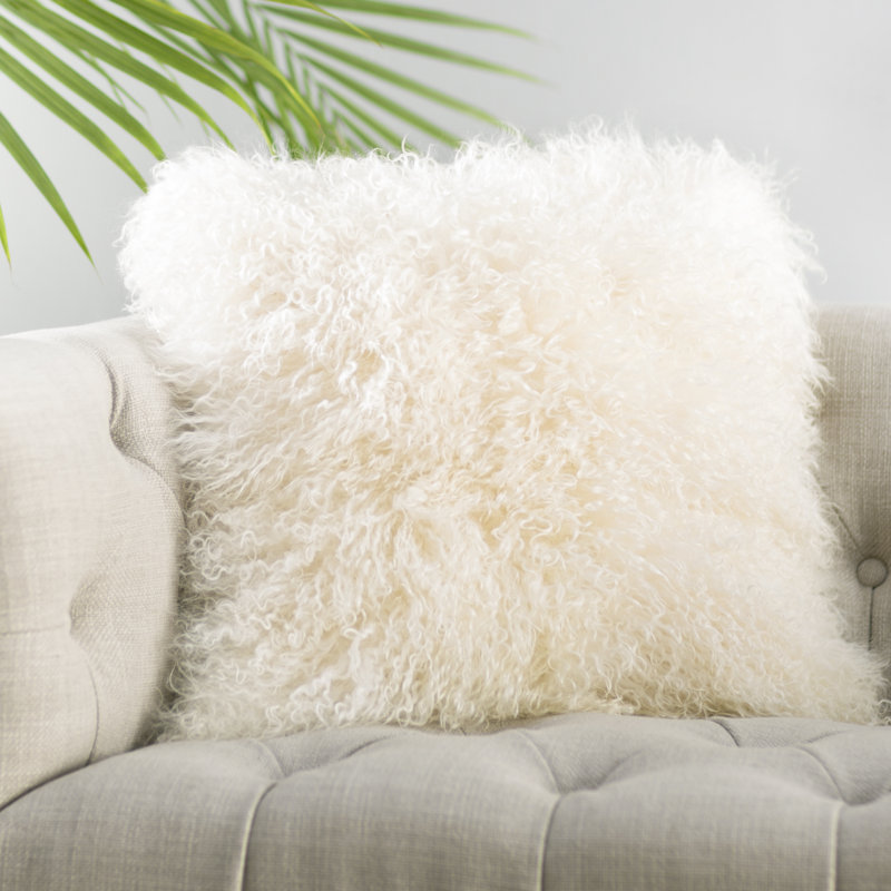Encil Feather Throw Pillow