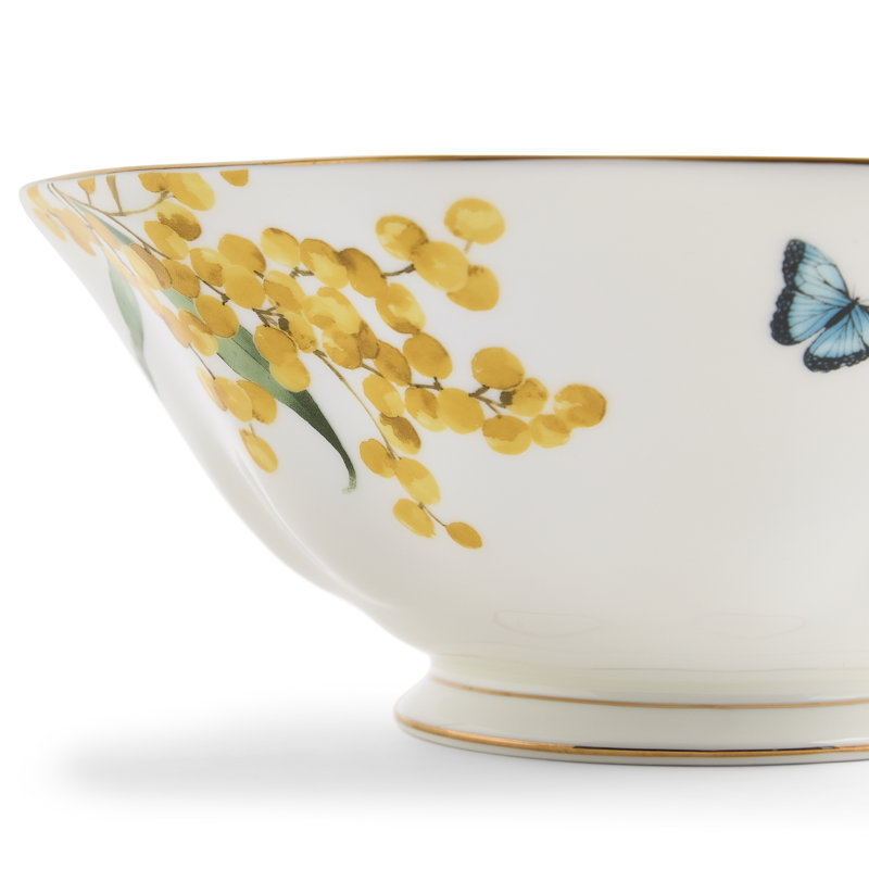 Royal Albert Miranda Kerr Australiana Serving Bowl 10.2in White