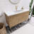 Spring Single Bathroom Vanity with Acrylic Top-2051993413