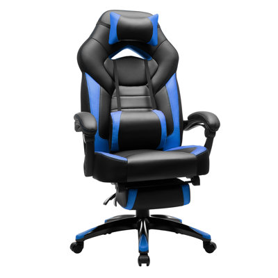 Songmics Adjustable Headrest and Reclining PC & Racing Game Chair