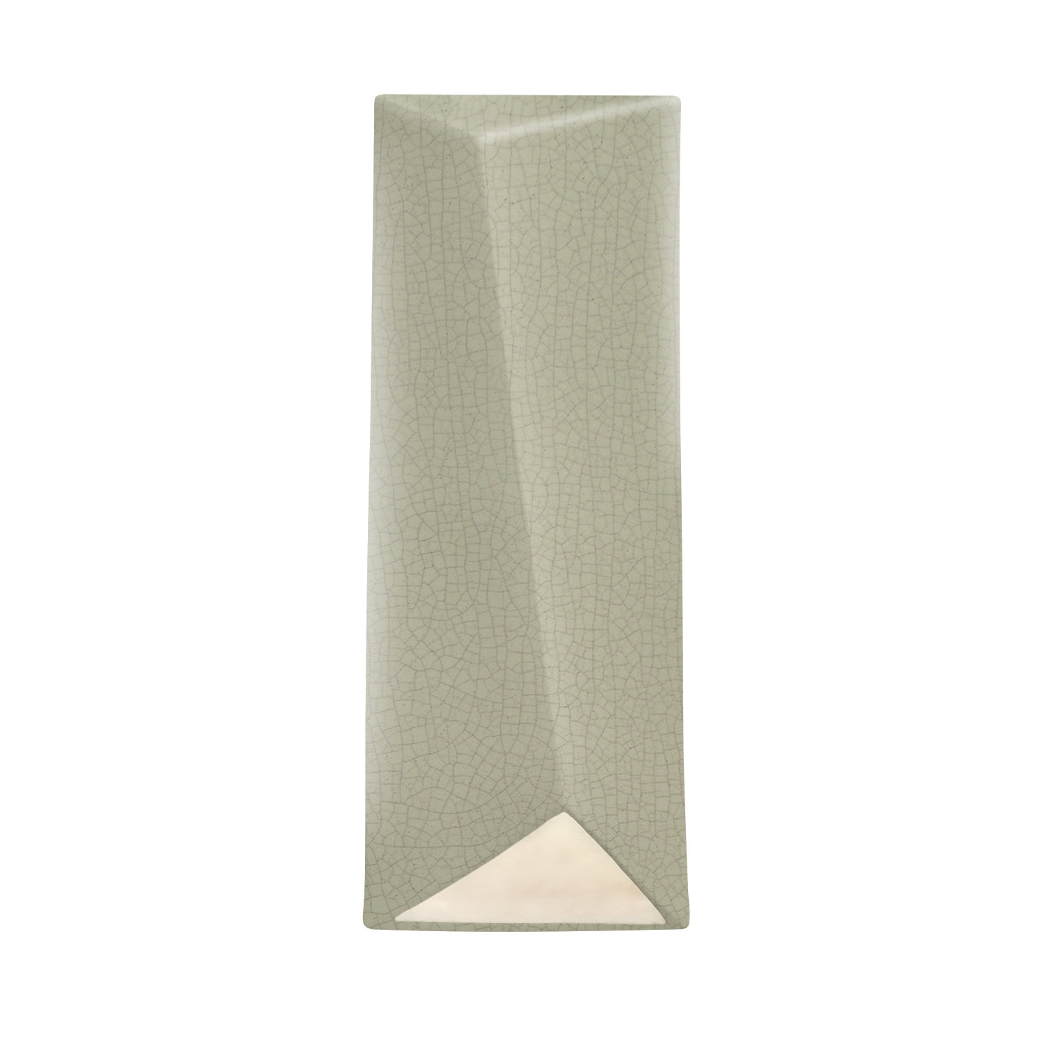 Torrie Ceramic Outdoor Light, Celadon Green Crackle