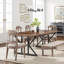 Galatea Metal Base Dining Table-125420935