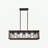 5-light Retro Farmhouse Chandelier